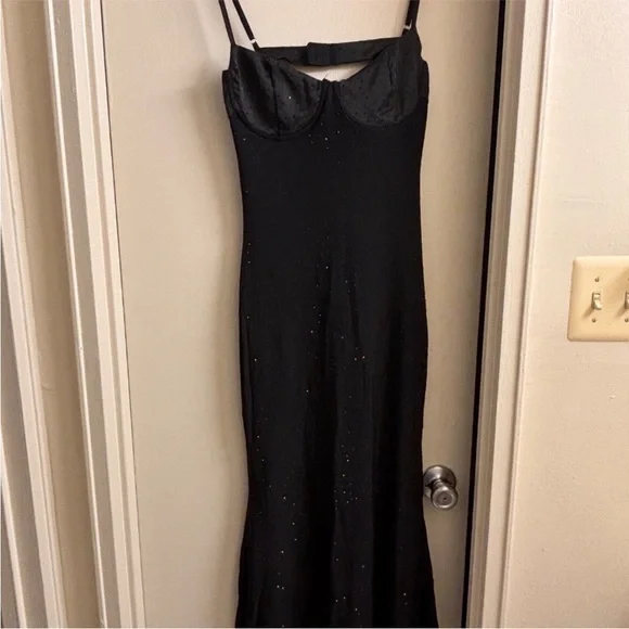 MESHKI NOVAH Diamante Maxi Dress - Picture 4 of 8